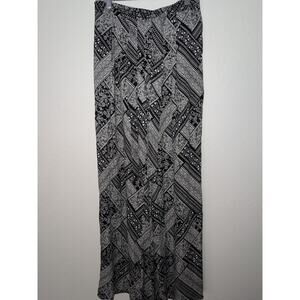 Astr The Label Palazzo Rayon Wide Leg Flowy Formal Travel Women's Pants L